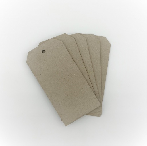 Greyboard Tag - Pack of 5 (60mm x120mm)